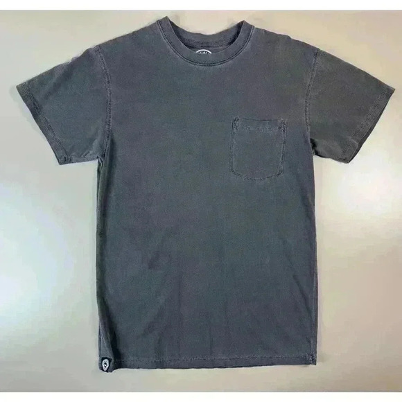 The Qualified Captain Men’s LOT OF 2 Pocket T Gray Blue Size Small Boat Beach - Picture 4 of 11